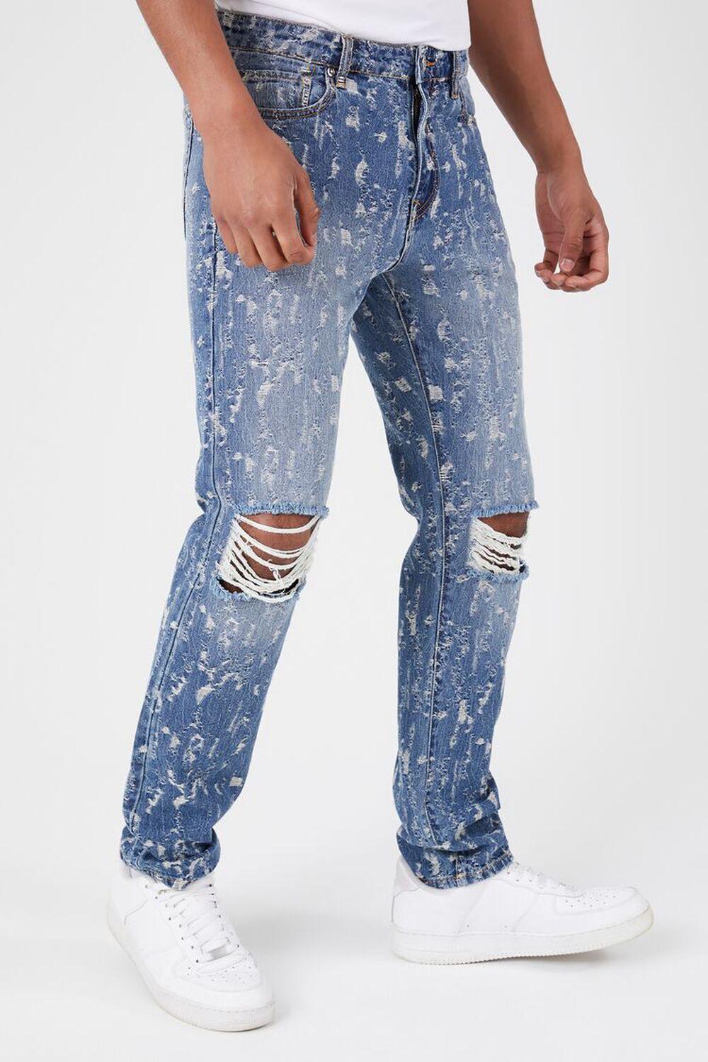 Distressed Slim-Fit Jeans | Forever 21 Product Image