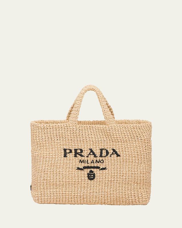 Womens Raffia Tote Bag Product Image