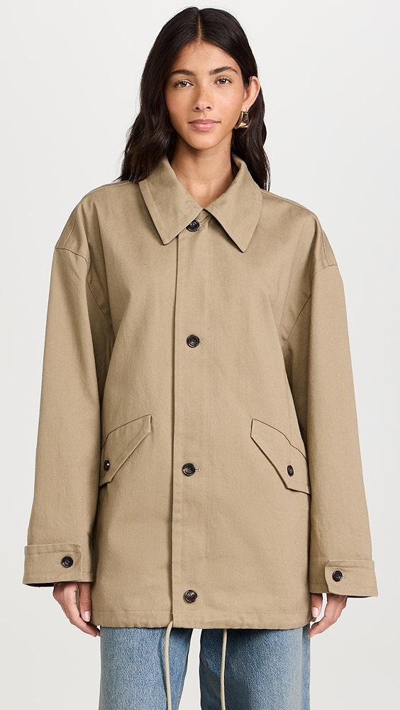 Pixie Market Contrast Corduroy Country Barn Jacket | Shopbop Product Image