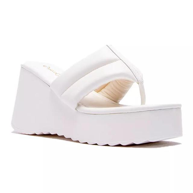 Qupid Afton Womens Wedge Sandals Product Image