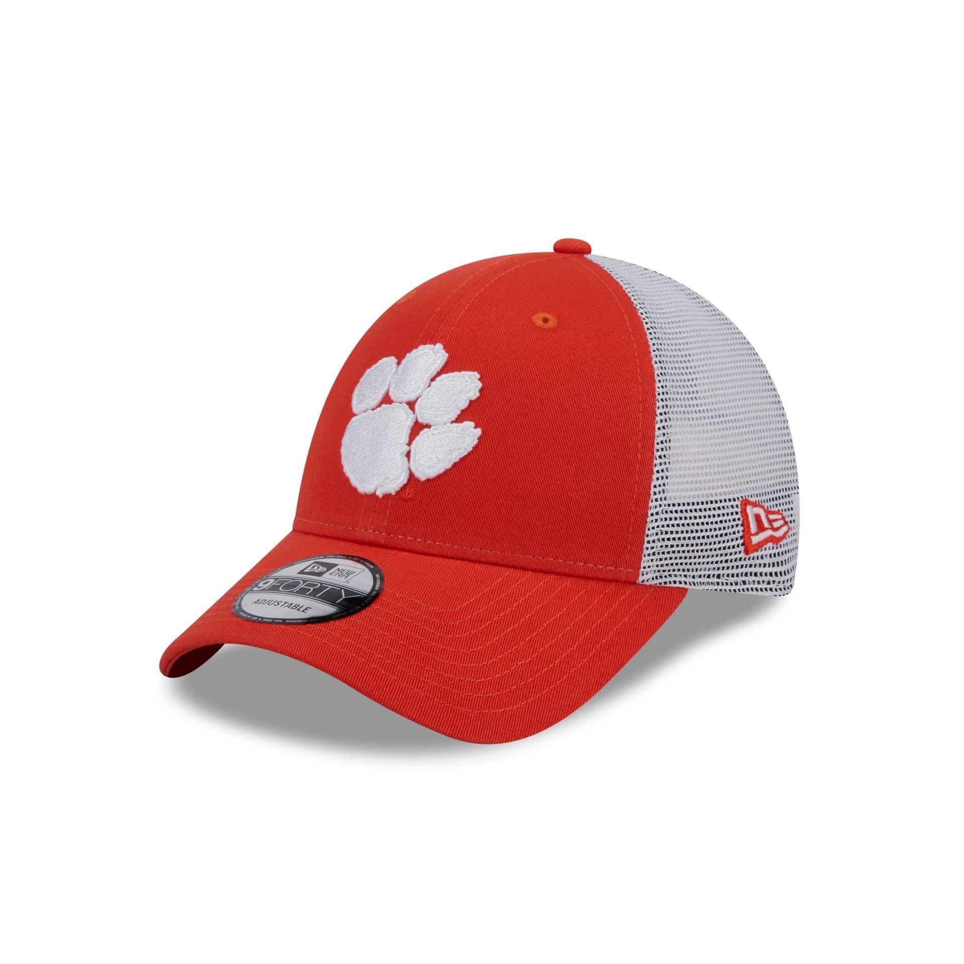 Clemson Tigers Orange 9FORTY Trucker Hat Male Product Image