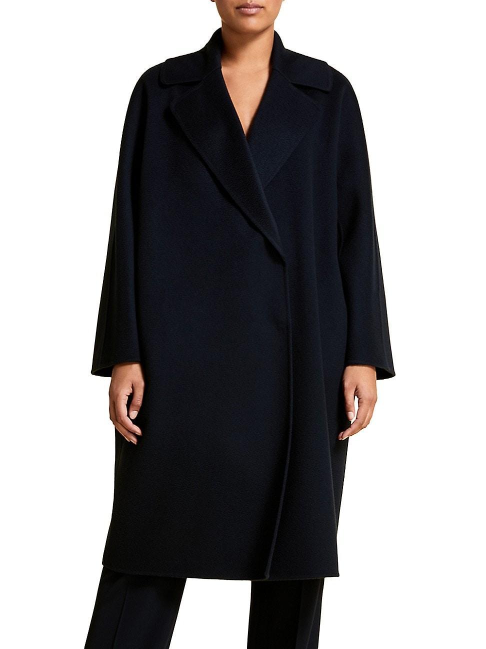 Womens Double Wool Coat Product Image