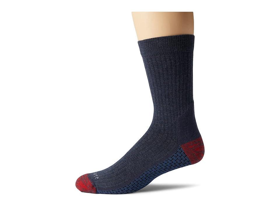 Carhartt FORCE(r) Grid Midweight Crew Socks (Carbon Heather) Men's Crew Cut Socks Shoes Product Image