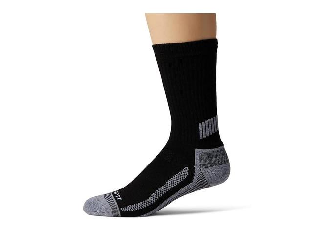 Carhartt FORCE(r) Midweight Crew Socks 3-Pack Men's Crew Cut Socks Shoes Product Image