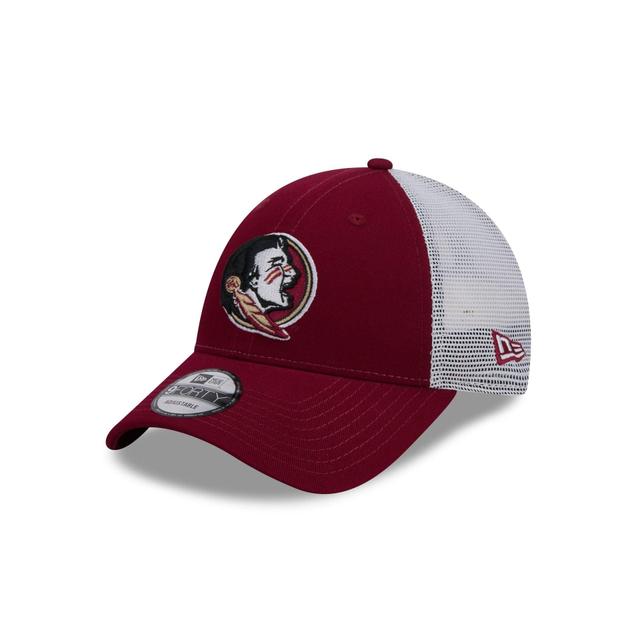 Florida State Seminoles Garnet 9FORTY Trucker Hat Male Product Image