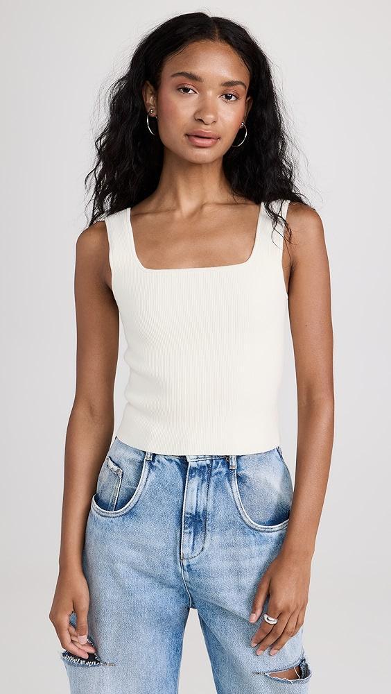 Reformation Julia Ribbed Sweater Tank | Shopbop Product Image