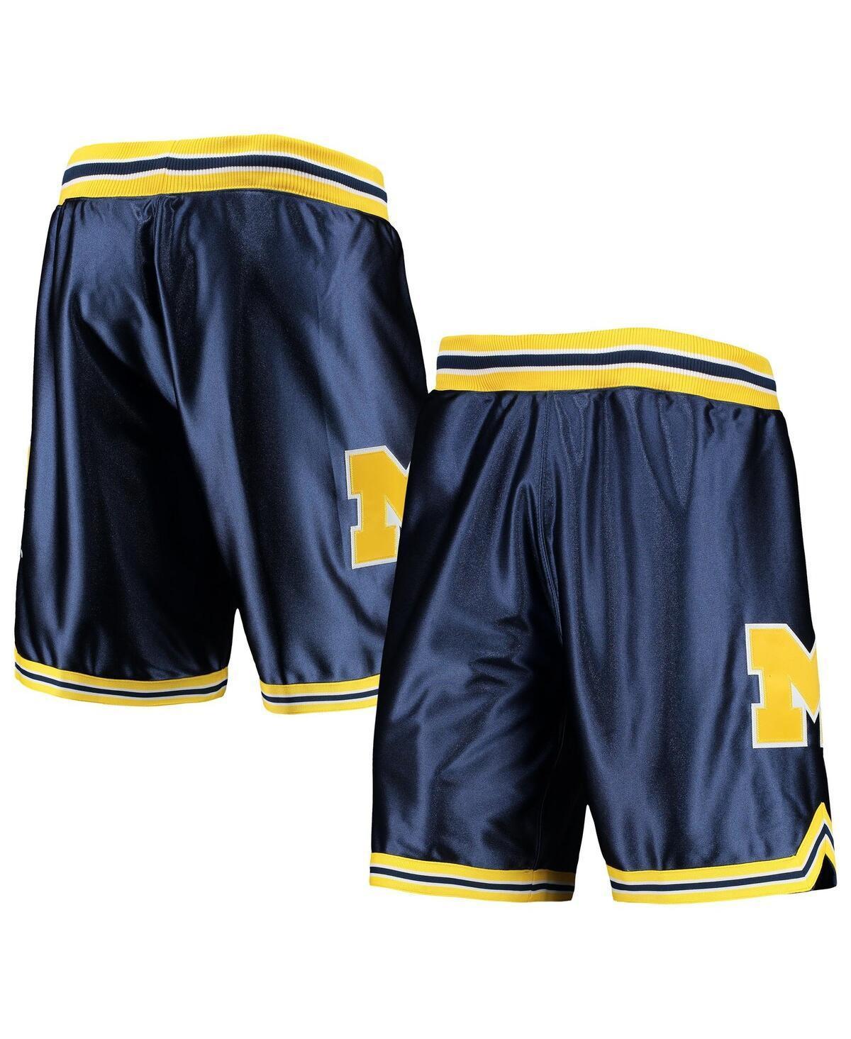 Mens Mitchell & Ness Chris Webber Navy Michigan Wolverines 1991 Authentic Shorts Product Image