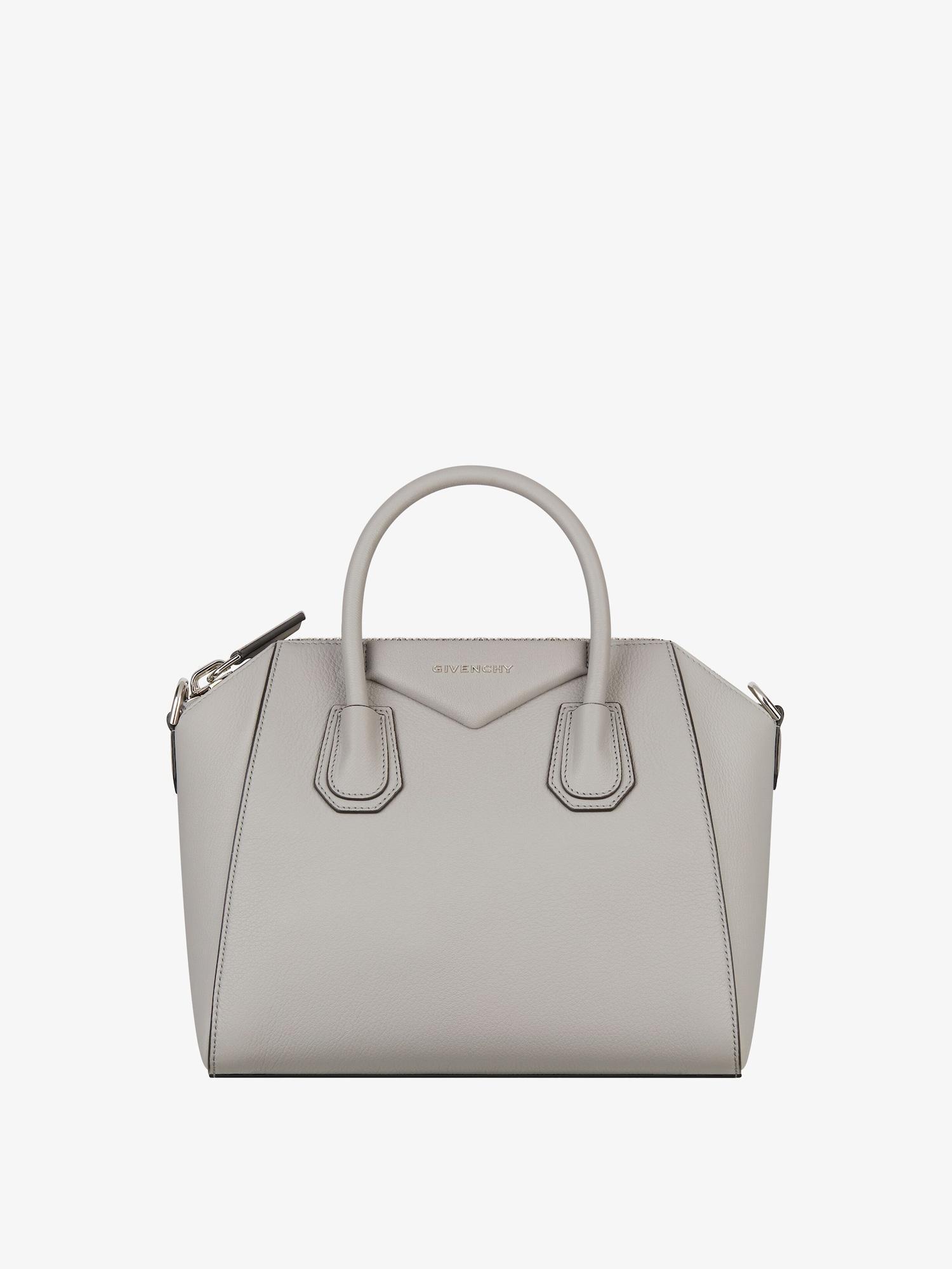 Mini Antigona bag in grained leather Product Image