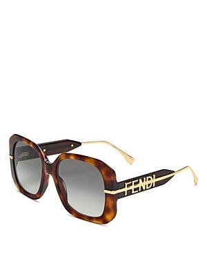 Womens Fendigraphy 55MM Geometric Sunglasses Product Image