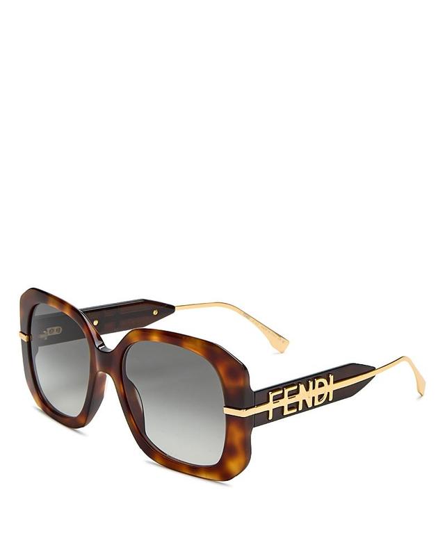 The Fendigraphy 55mm Geometric Sunglasses Product Image