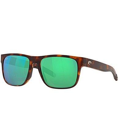 Costa Mens 6S9008 Spearo Mirrored 56mm Square Polarized Sunglasses Product Image