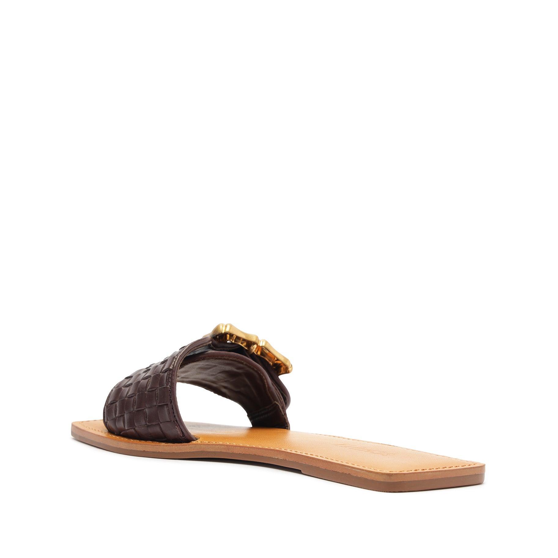 Enola Woven Leather Sandal Female Product Image