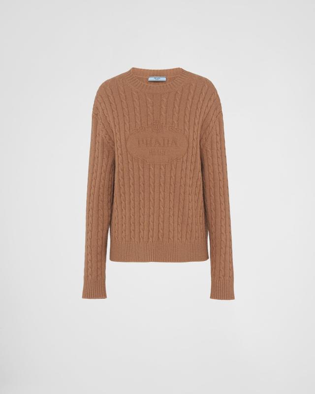 Cashmere crew-neck sweater Product Image