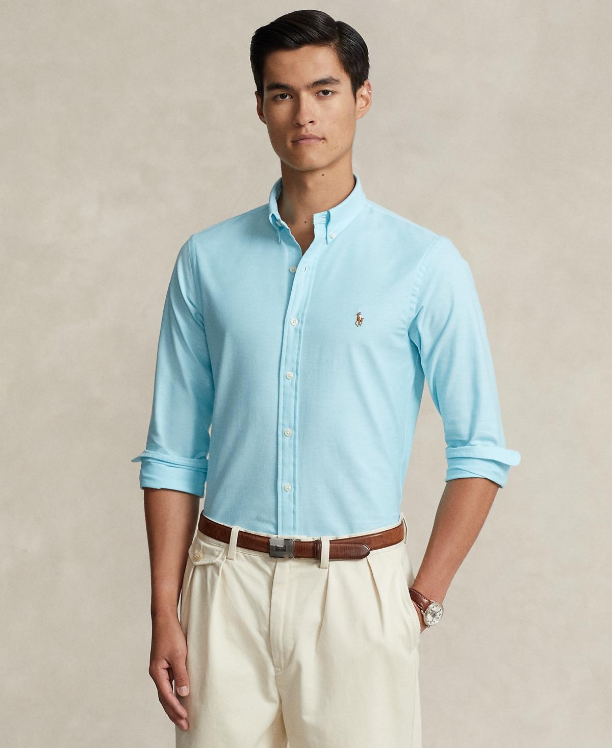 Polo Ralph Lauren Slim-Fit Solid Stretch Oxford Long Product Image