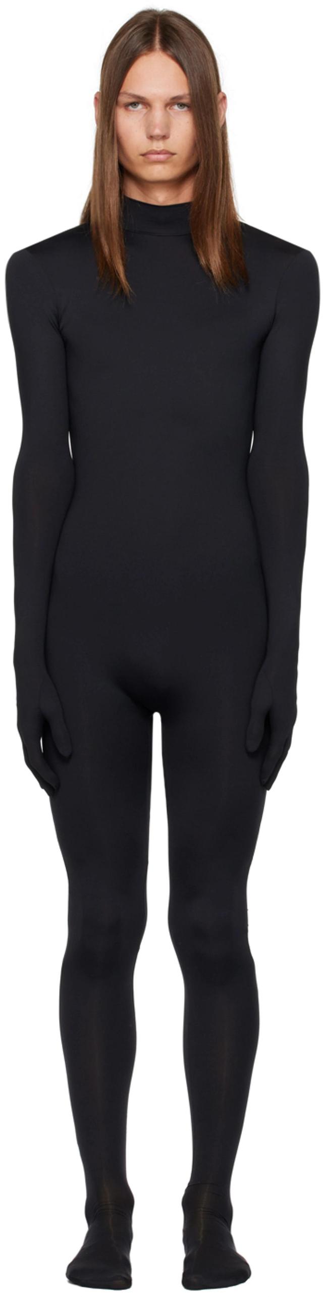 Black Blackout Jumpsuit Product Image