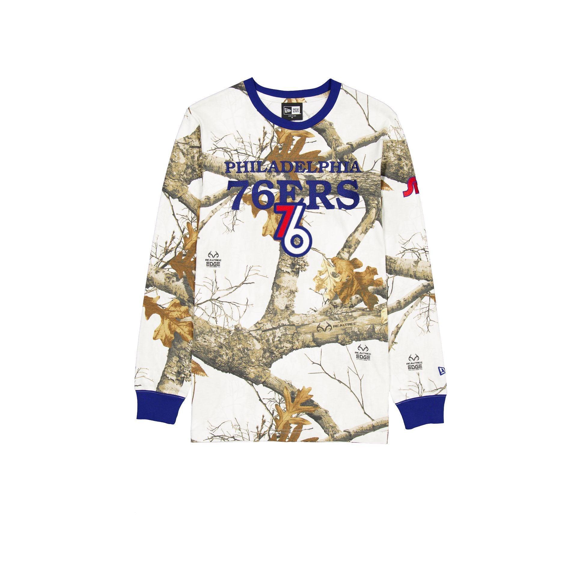 Philadelphia 76ers 2024 Country x City Realtree Long Sleeve T-Shirt Male Product Image