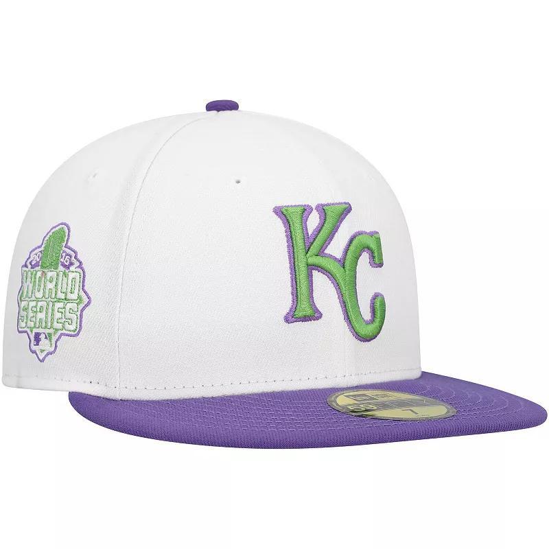 Mens New Era Kansas City Royals Side Patch 59FIFTY Fitted Hat Product Image