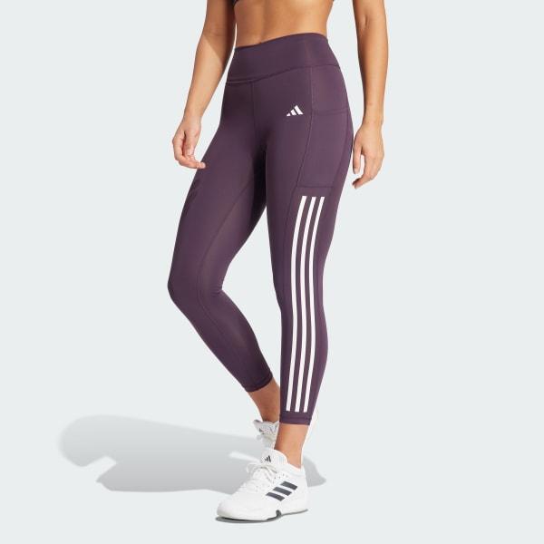 Optime 3-Stripes Full-Length Leggings Product Image