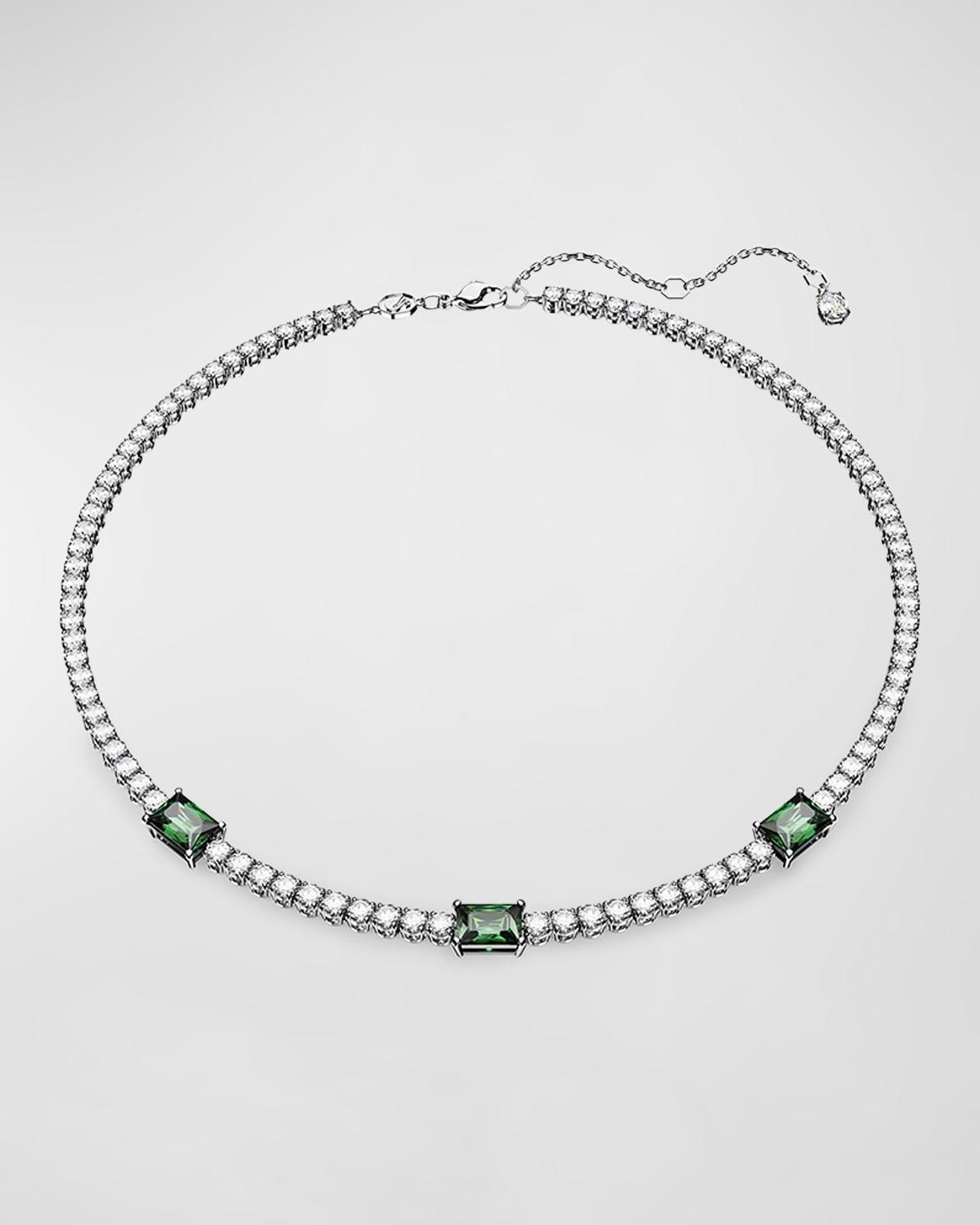 Swarovski Matrix Crystal Tennis Necklace Product Image