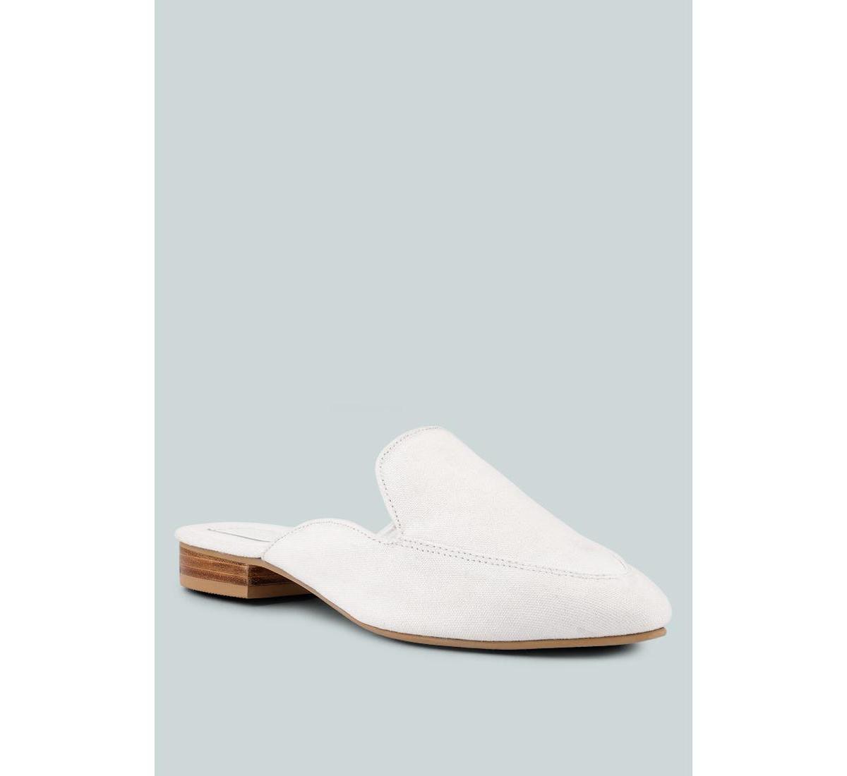 Calico Womens Organic Canvas Mules Product Image