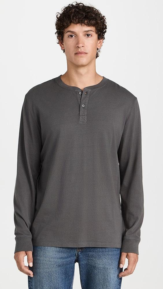 Taylor Stitch Cotton Henley | Shopbop Product Image