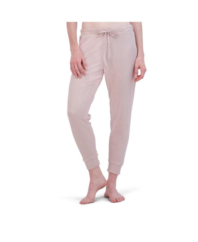 Tahari Womens Ribbed Drawstring Jogger Pajama Pant Product Image