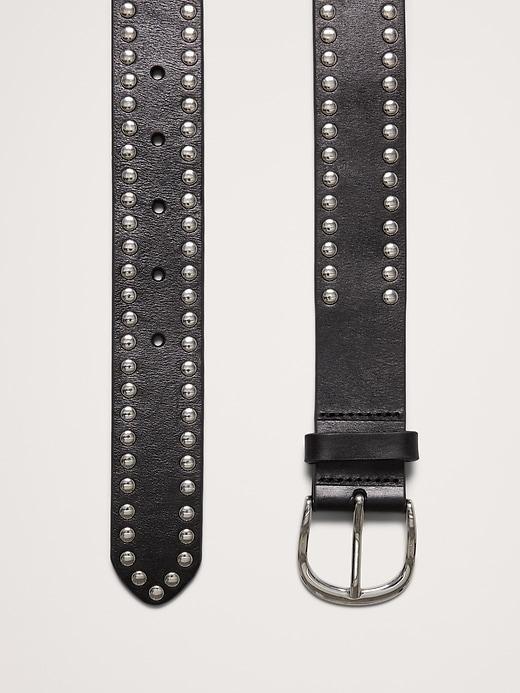 Studded Leather Belt Product Image