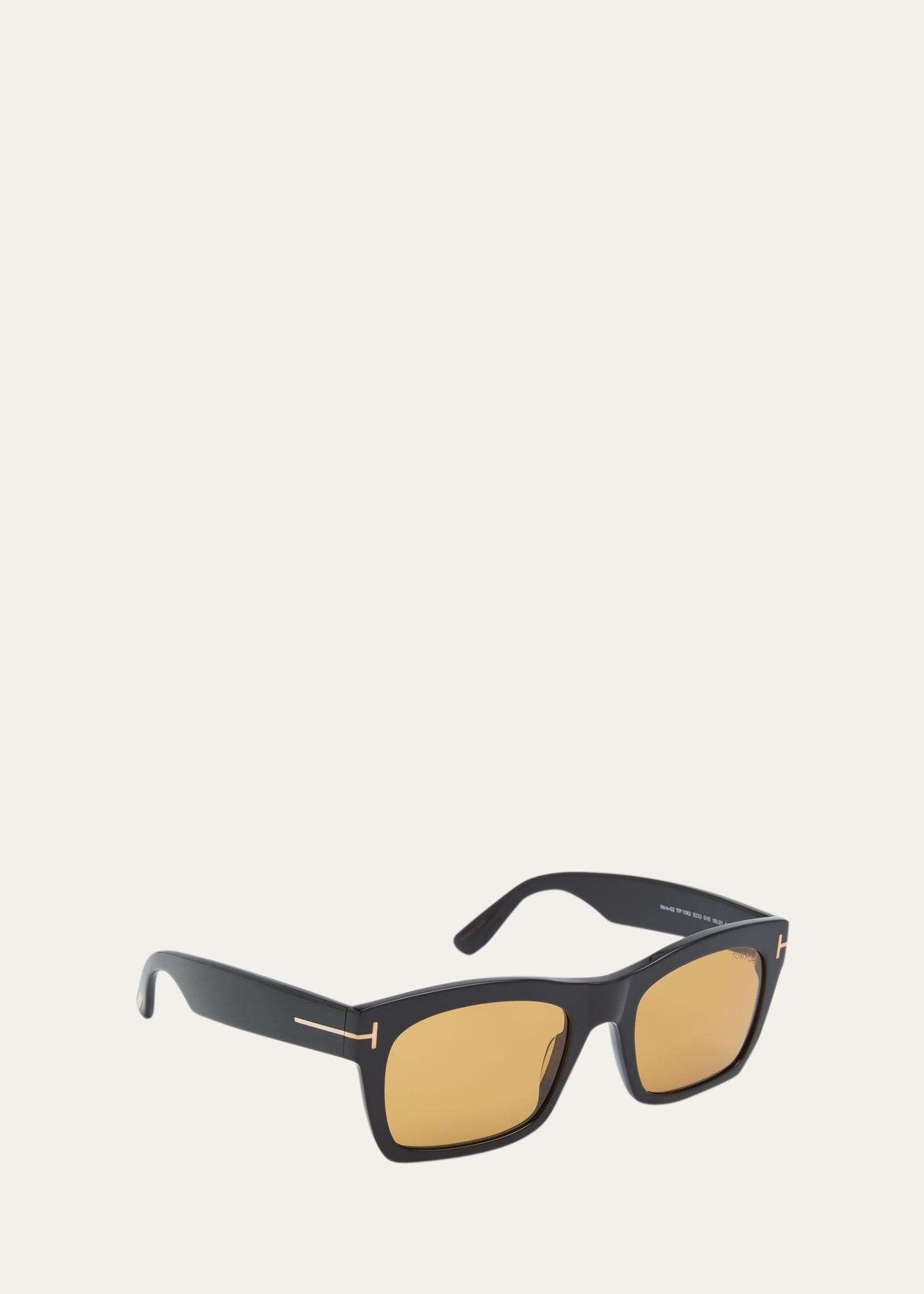 Nico Acetate & Plastic Square Sunglasses Product Image