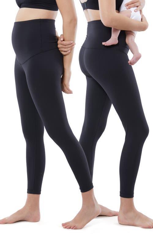 Ingrid & Isabel Set of 2 Postpartum Light Compression Leggings Product Image