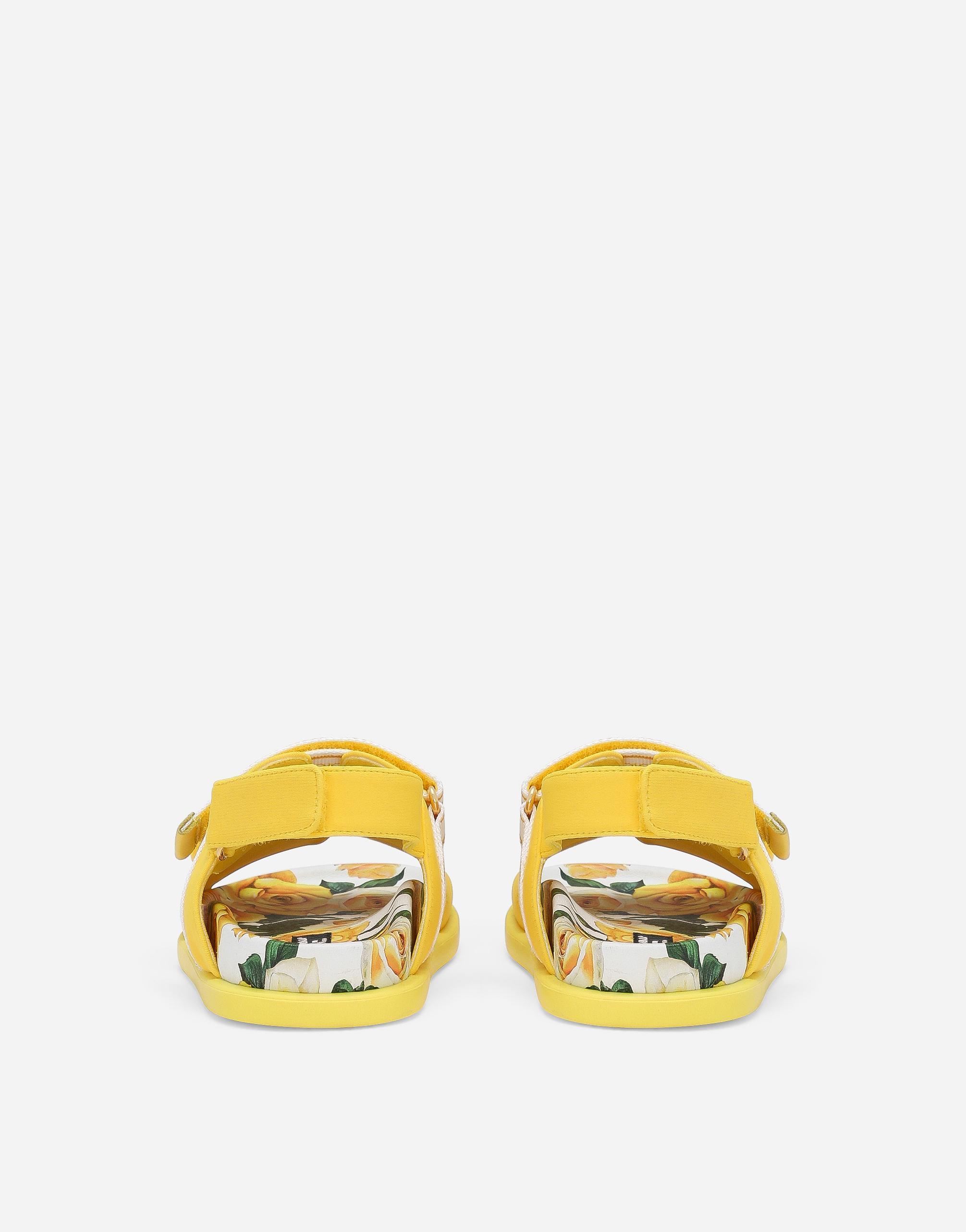 DOLCE & GABBANA Spandex Fabric Sandals In Print Product Image