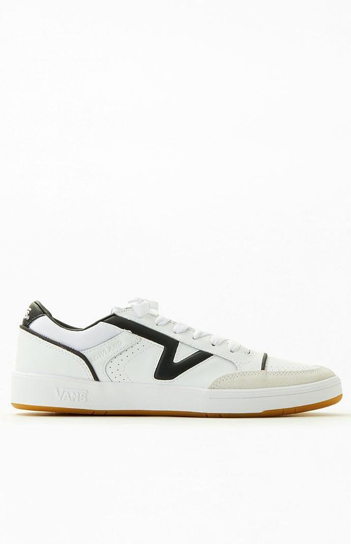 Vans Lowland ComfyCush JMP R Shoes in White/Black - Product Image