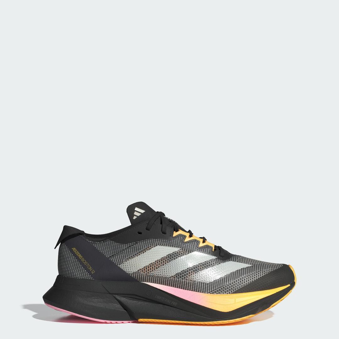 adidas Adizero Boston 12 Running Shoes Arctic Night 8.5 Womens Product Image