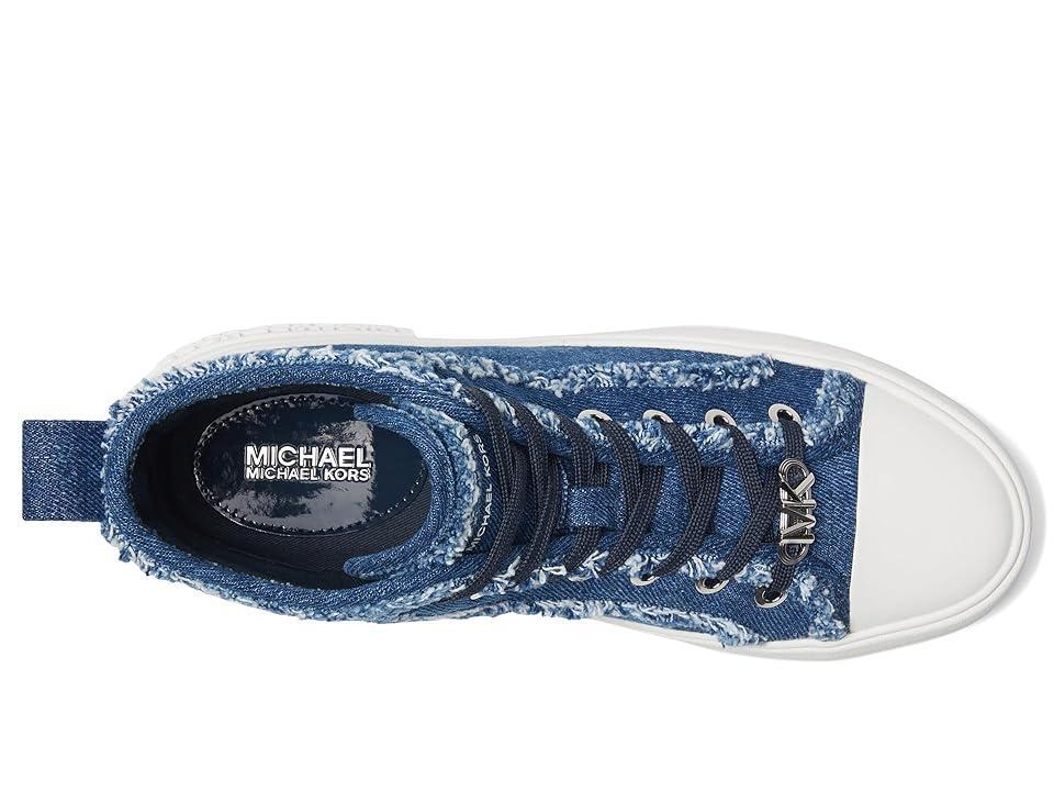 MICHAEL Michael Kors Evy High Top (Denim) Women's Shoes Product Image