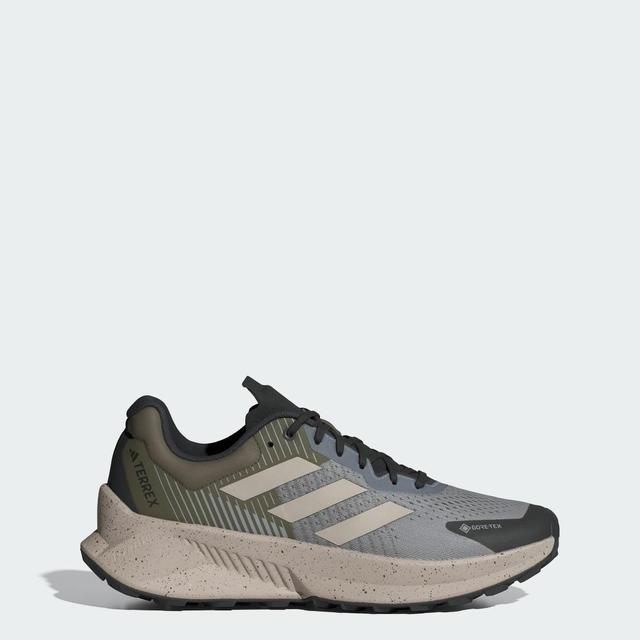 adidas Outdoor Terrex SoulStride Flow GORE-TEX(r) (Wonder /Semi Flash Aqua/Lucid Lemon) Men's Shoes Product Image