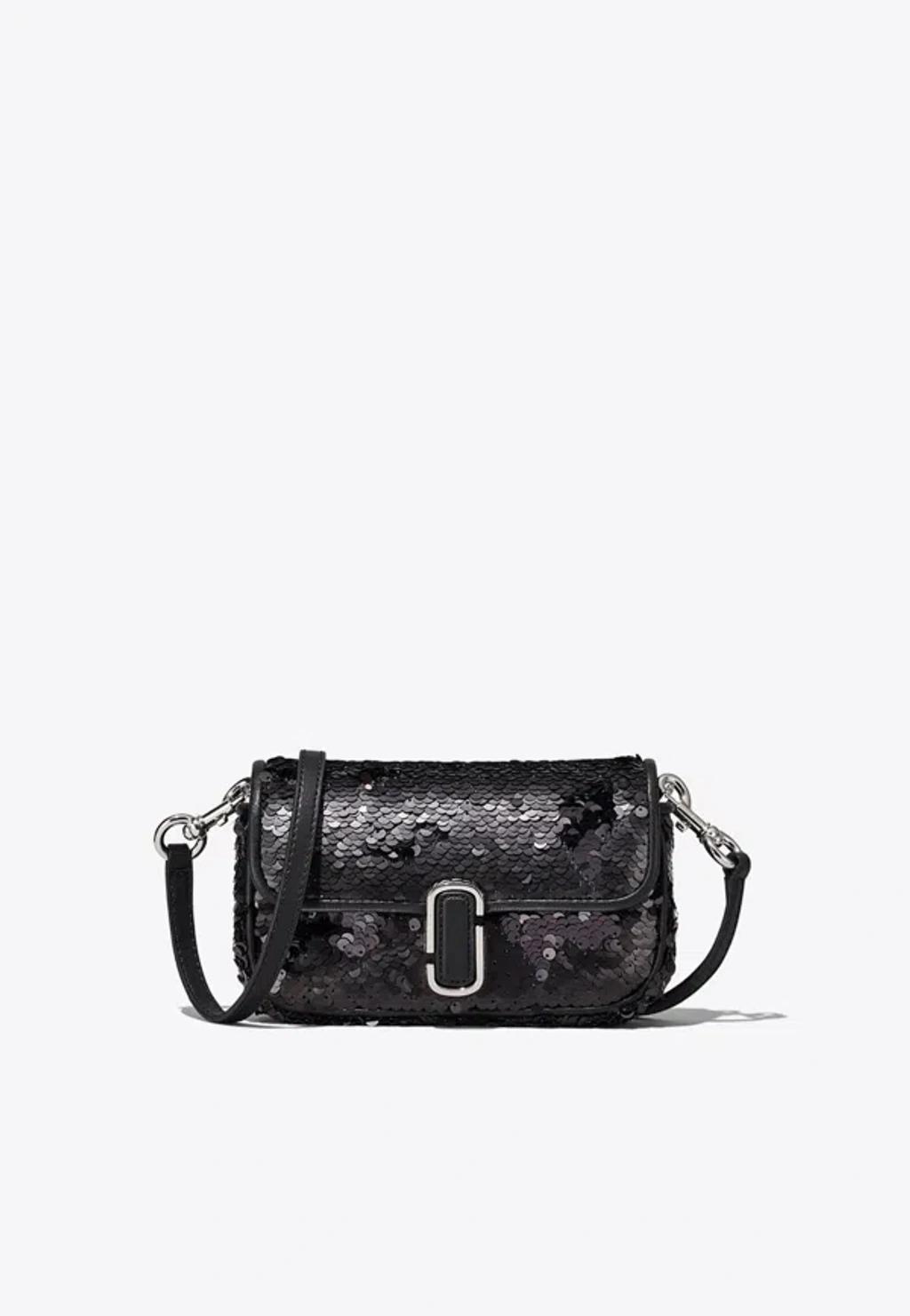 MARC JACOBS The Mini Shiny Bag In Black Product Image