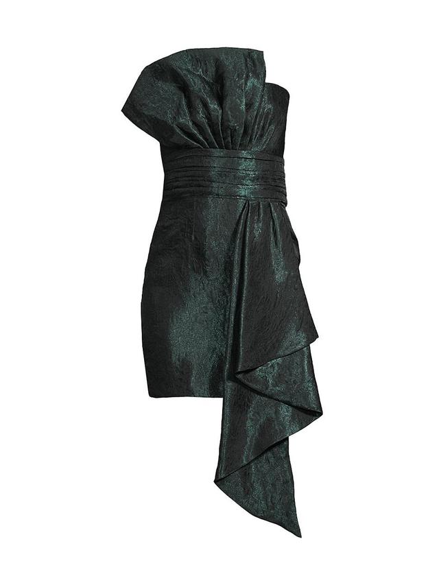 Womens Taffeta Bow Minidress Product Image