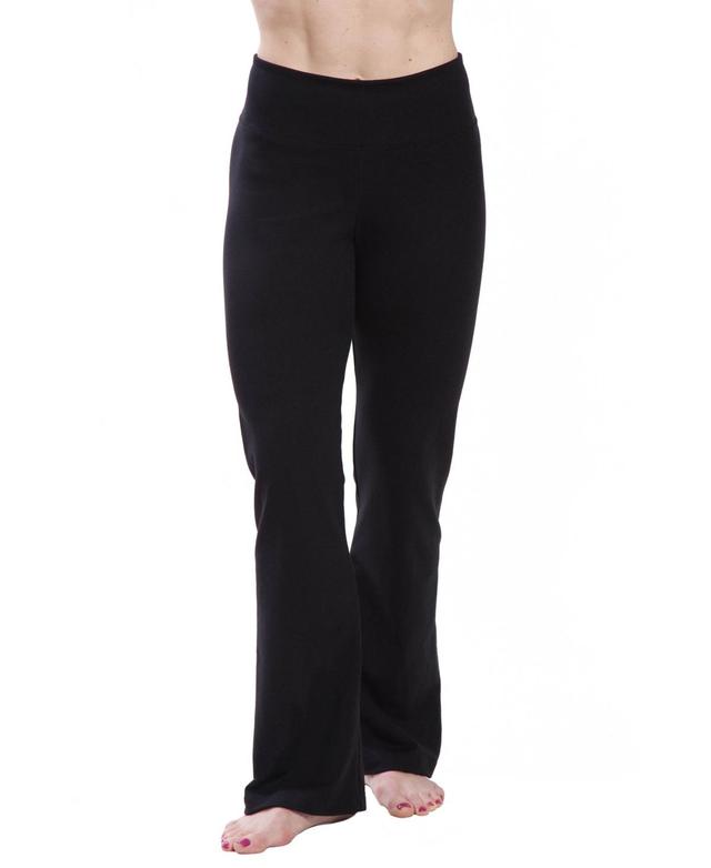 American Fitness Couture Womens High Waist Comfortable Bootleg Yoga Pants Product Image