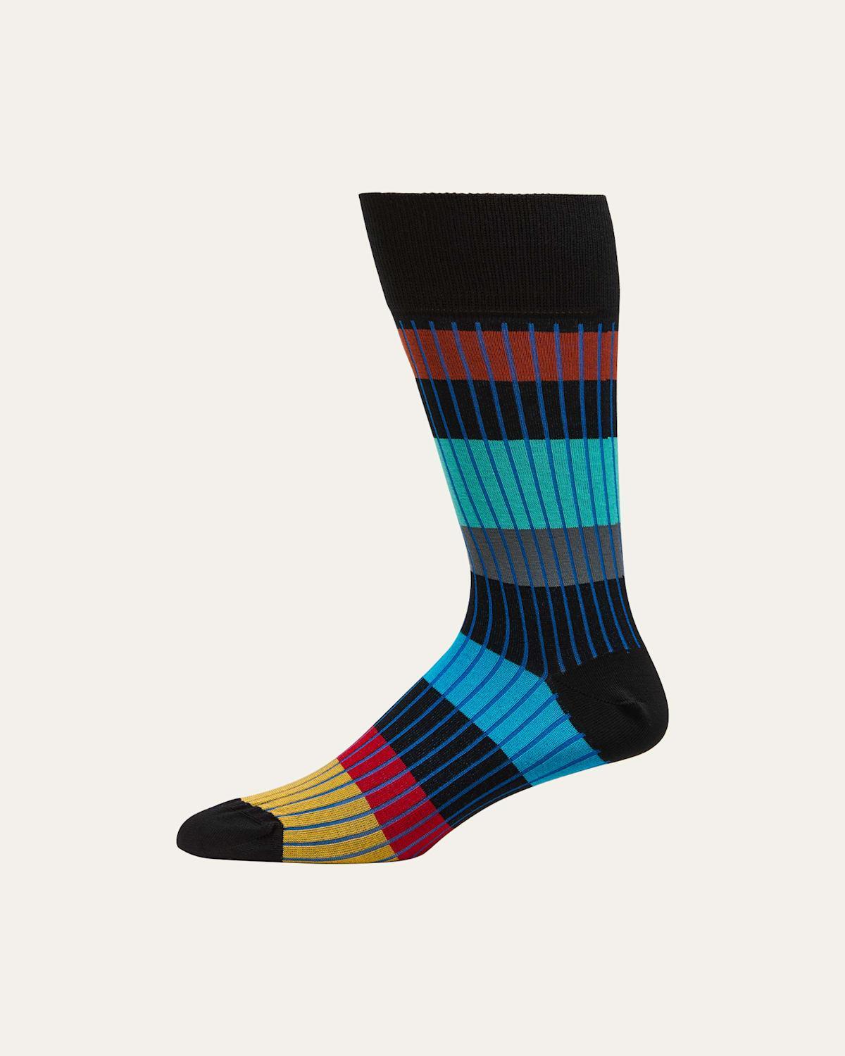 Mens Errol Stripe Crew Socks Product Image