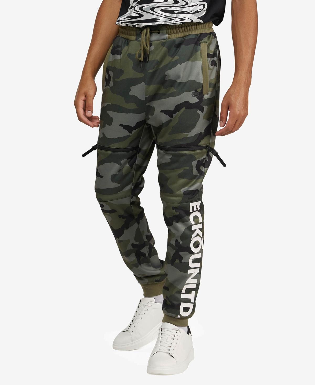 Ecko Unltd Mens Big and Tall Front Loaded Cargo Fleece Joggers Product Image