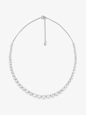 Sterling Crystal Necklace Product Image