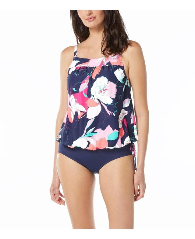 Beach House Womens Swim Audrey Adjustable Printed Tankini Top Product Image