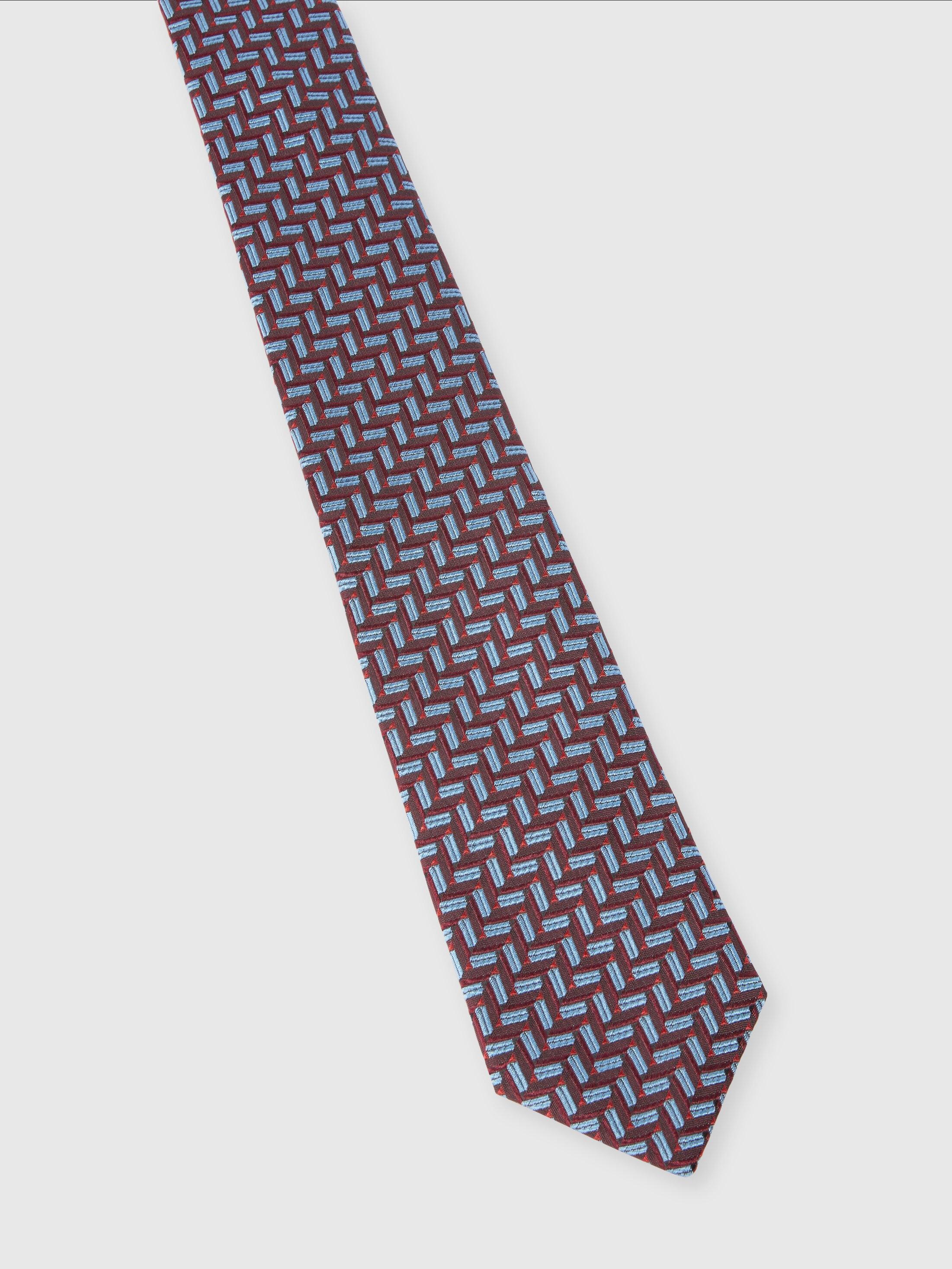 Patterned silk tie Product Image