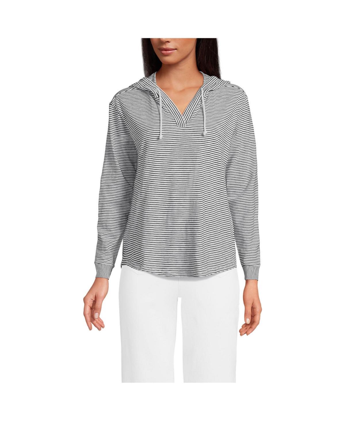 Women's Slub Hooded Popover Product Image