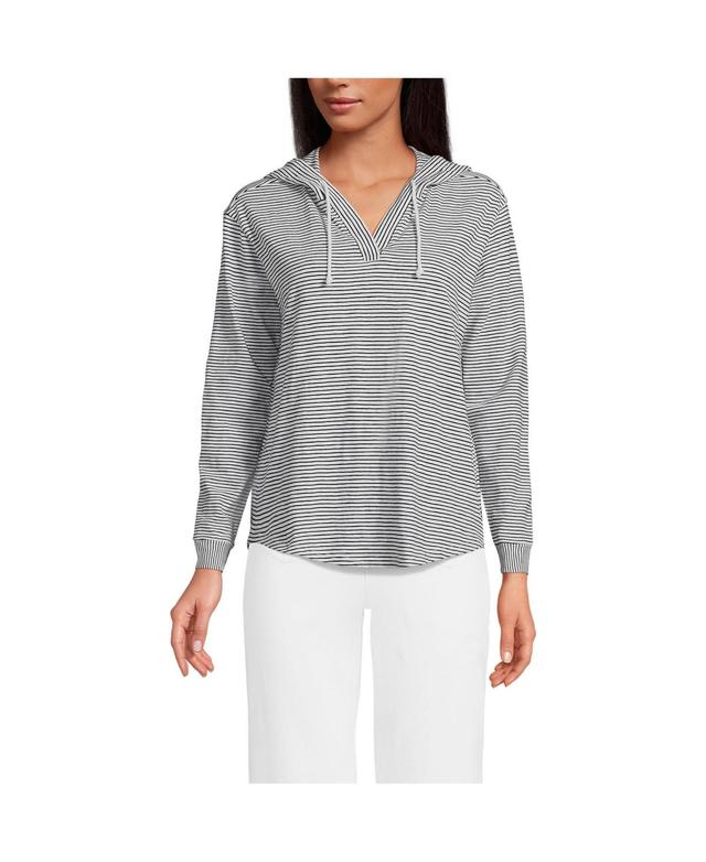 Women's Slub Hooded Popover Product Image