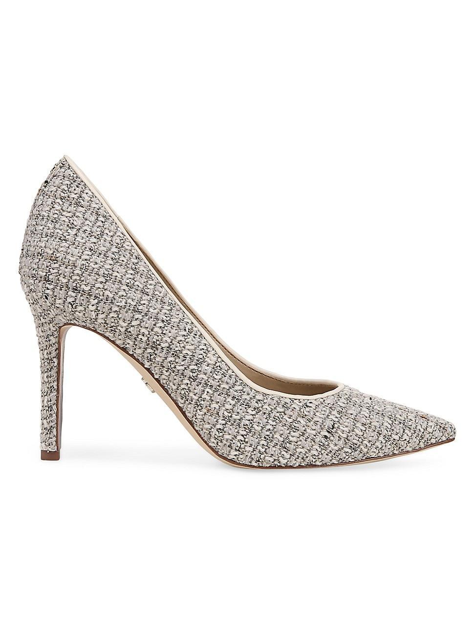 Womens Hazel 95MM Tweed Pumps Product Image