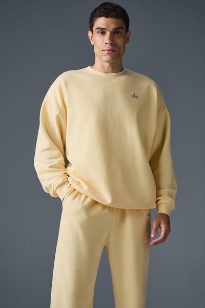 Accolade Crew Neck Pullover - Lemon Ice Product Image