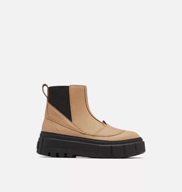 Sorel Caribou x chelsea boots in brown Product Image