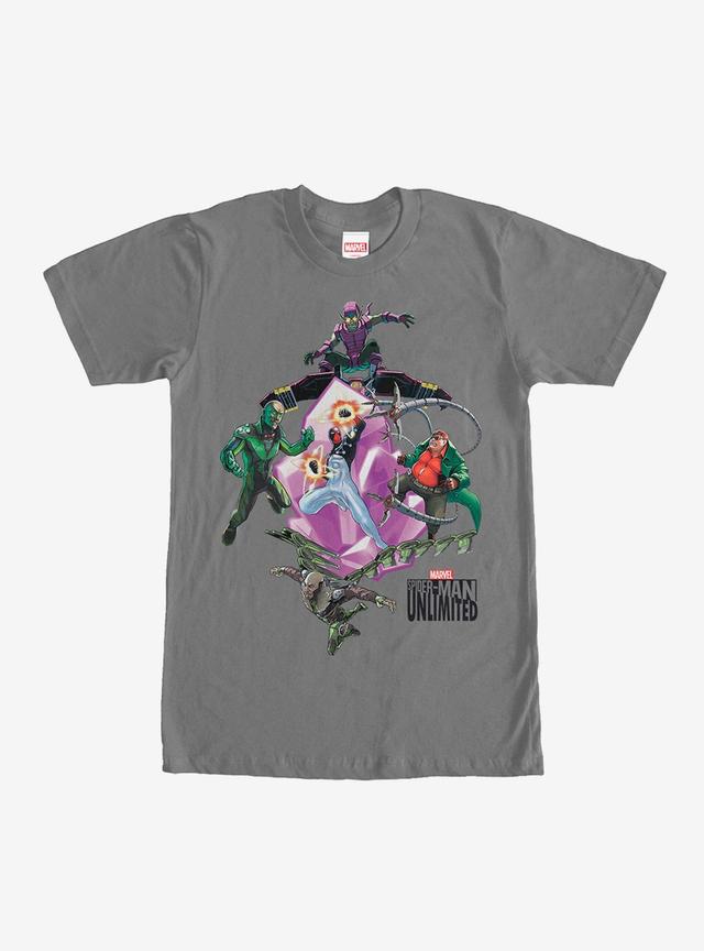 Marvel Spider-Man Unlimited Villains T-Shirt Product Image