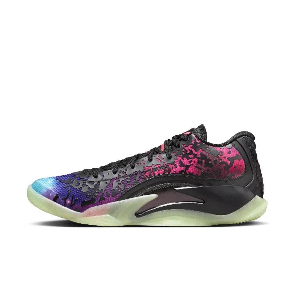 JORDAN Nike Men's Zion 3 Basketball Shoes In Black/purple/red Product Image