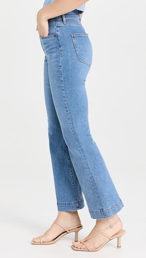 Veronica Beard Jean Carson Ankle Flare Jeans | Shopbop Product Image